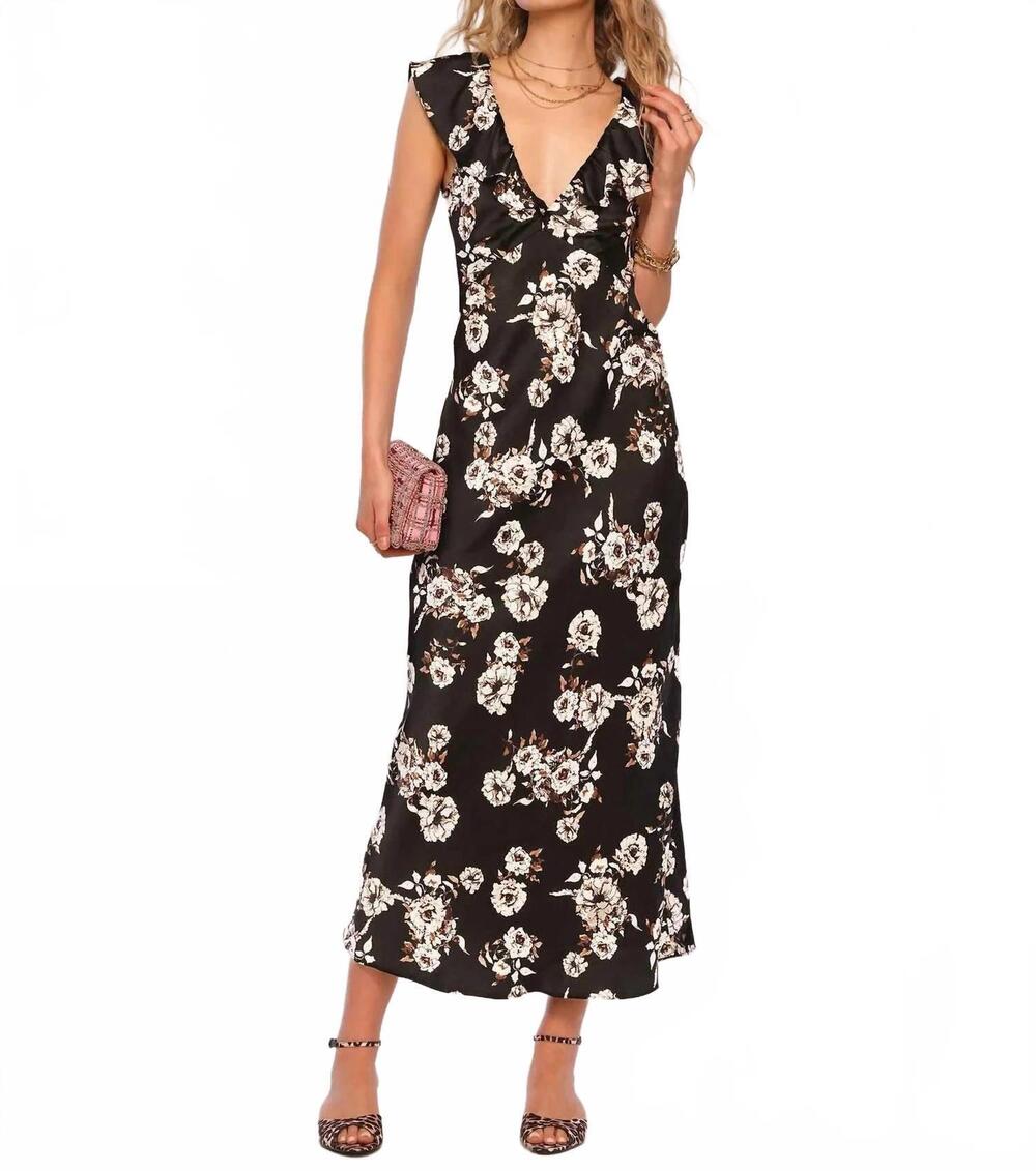 NEW HEARTLOOM yvie midi dress in flora